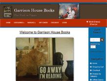 Tablet Screenshot of garrisonhousebooks.com